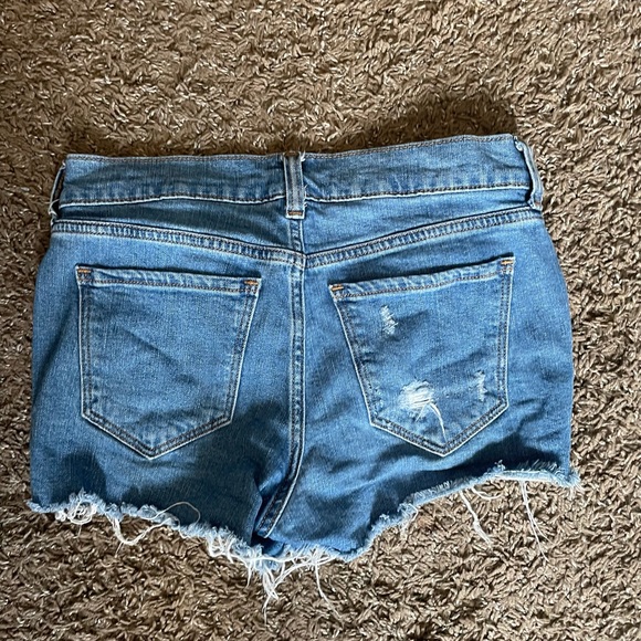 blue jean shorts - Picture 2 of 5